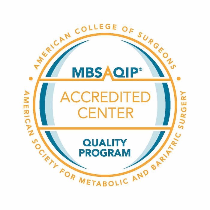 Metabolic and Bariatric Surgery Accreditation and Quality Improvement Program badge for top-notch bariatric programs.