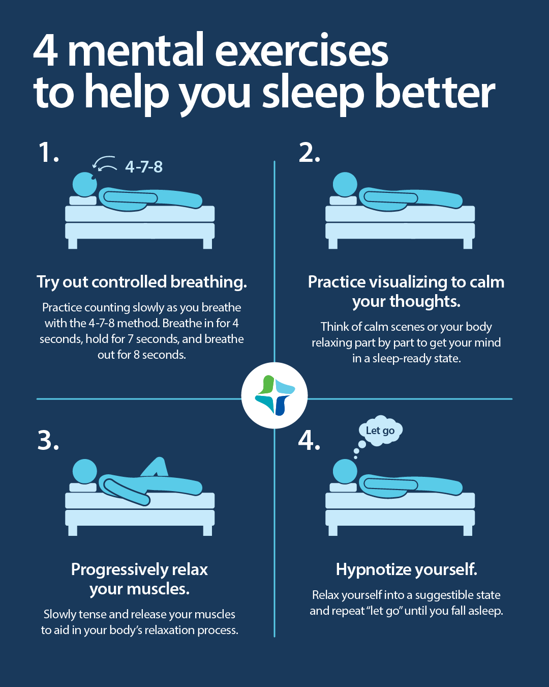 4 mental exercises to train your brain for sleep