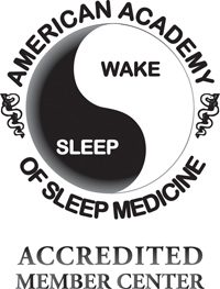 American Academy of Sleep Medicine Accredited Member Badge 